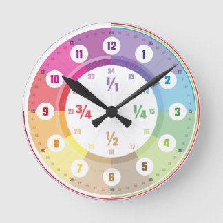 Relógio Redondo Kinderuhr Lernuhr Wanduhr | Lehruhr Zeit Lehren
