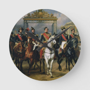 Relógio Redondo King Louis-Philippe (1773-1850) of France and his