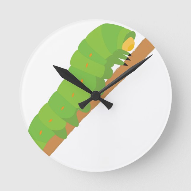 Relógio Redondo Lagarta (Frente)