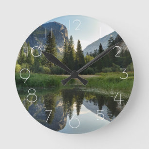 Relógio Redondo Lago mirror, Yosemite