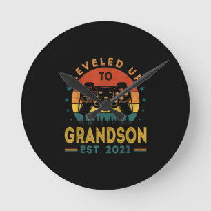 Relógio Redondo Levado Até Grandson Est 2021 Video Gamer
