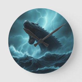 Relógio Redondo „Leviathan – Wächter der Tiefsee“  