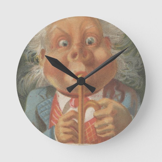 Relógio Redondo Lewis & os Co. multam coisas efêmeras dos (Frente)