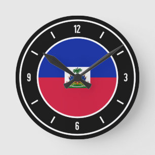 Relógio Redondo Líder de Sinalizador do Haiti
