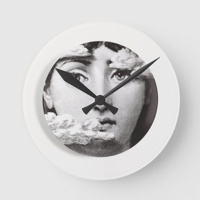 Relógio Redondo lina cavalieri (Frente)