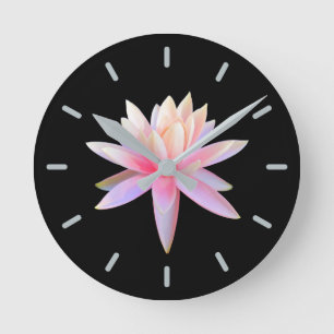 Relógio Redondo Linda Arte Lotus