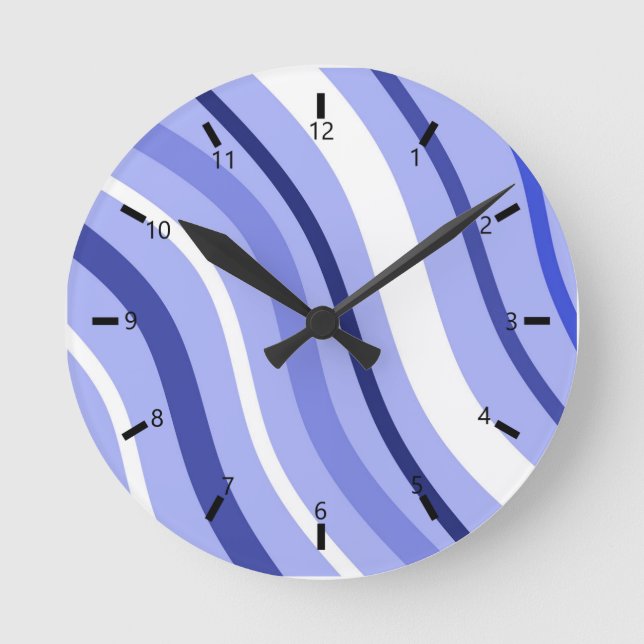 Relógio Redondo Líneas Color (Frente)