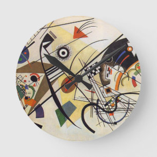 Relógio Redondo Linha transversal