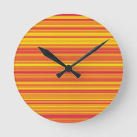 Listras Laranja Vermelho Amarelo