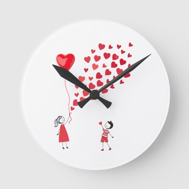 Relógio Redondo Live theme clock  (Frente)