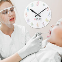 Logotipo Personalizado de Dente de Aquarela