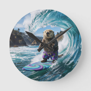 Relógio Redondo Londra Califórnia Surfe Otária