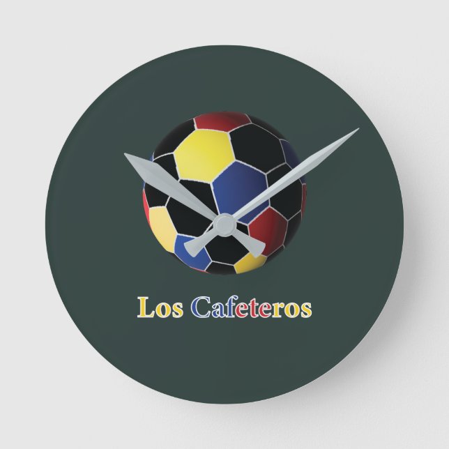 Relógio Redondo Los Cafeteros (Frente)