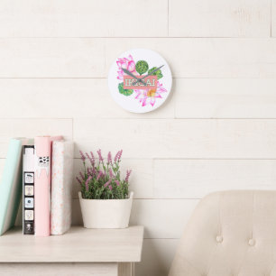 Relógio Redondo Lótus Ikigai