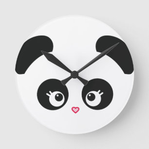 Relógio Redondo Love Panda® Clock