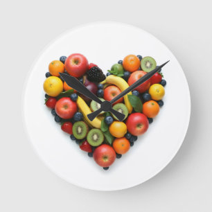 Relógio Redondo Love Vegan