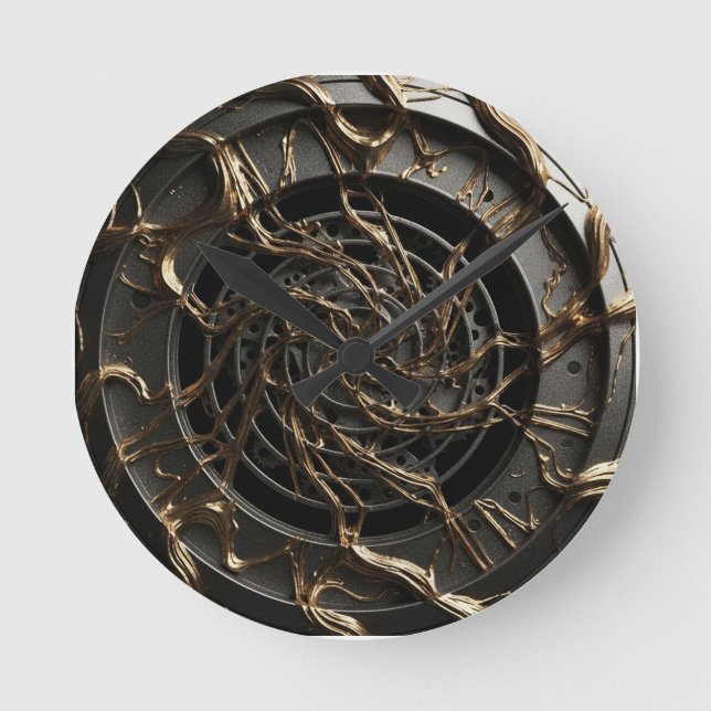 Relógio Redondo Luxe 3D Dial (Frente)