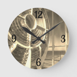 Relógio Redondo Luz de um Farol