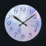 Relógio Redondo Luzes do Norte II<br><div class="desc">Decoração de Casa</div>