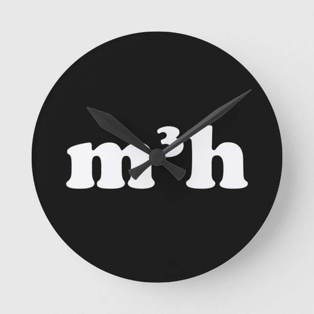 Relógio Redondo m3h (Frente)