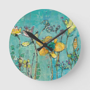 Relógio Redondo Macaco e Mamães