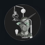 Relógio Redondo Mad Scientist SCIENCE MAJOR SCIENCE 1930'S ADS<br><div class="desc">Os gráficos da Vintage Science dominam esse travesseiro atraente. Sinta-se livre para alterar qualquer texto do item e certifique-se de incluir sua saudação pessoal. Sinta-se livre para alterar qualquer uma das cores de fundo também e verifique os filtros. Personalizar este travesseiro para a sua pessoa especial é fácil! Aproveite e...</div>