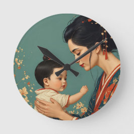 Relógio Redondo mãe 1