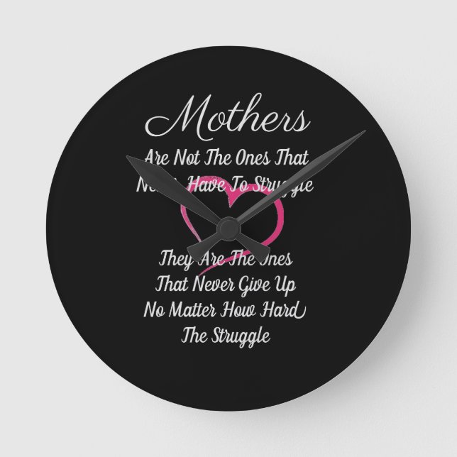 Relógio Redondo Mães (Frente)