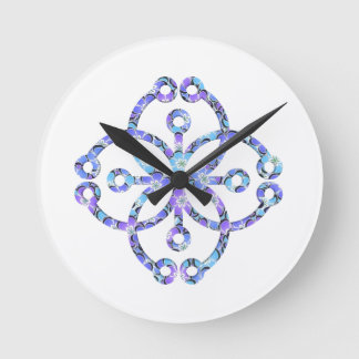 Relógio Redondo Mandala Floral