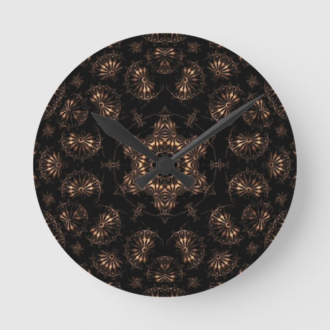 Relógio Redondo Mandala Idade do Bronze (Frente)