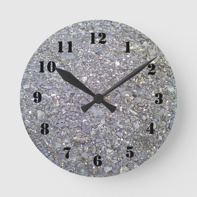 Relógio Redondo Many Stone (Frente)