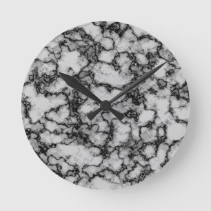 Relógio Redondo  Marble Pattern 