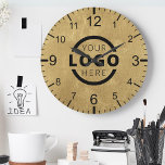 Relógio Redondo Marca do Promocional de logotipo da empresa person<br><div class="desc">Adicione seu logotipo corporativo personalizado para criar um relógio exclusivo na parede. Torna um promocional de excelente oferecido ou presente corporativo para clientes,  fornecedores,  funcionários ou outras pessoas especiais. Escolha entre diferentes formas e tamanhos de relógio. Nenhuma quantidade mínima,  nenhuma taxa de configuração.</div>