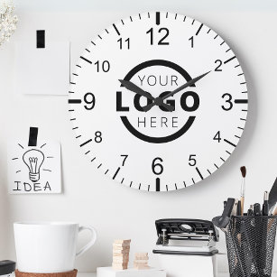 Relógio Redondo Marca do Promocional de logotipo da empresa person
