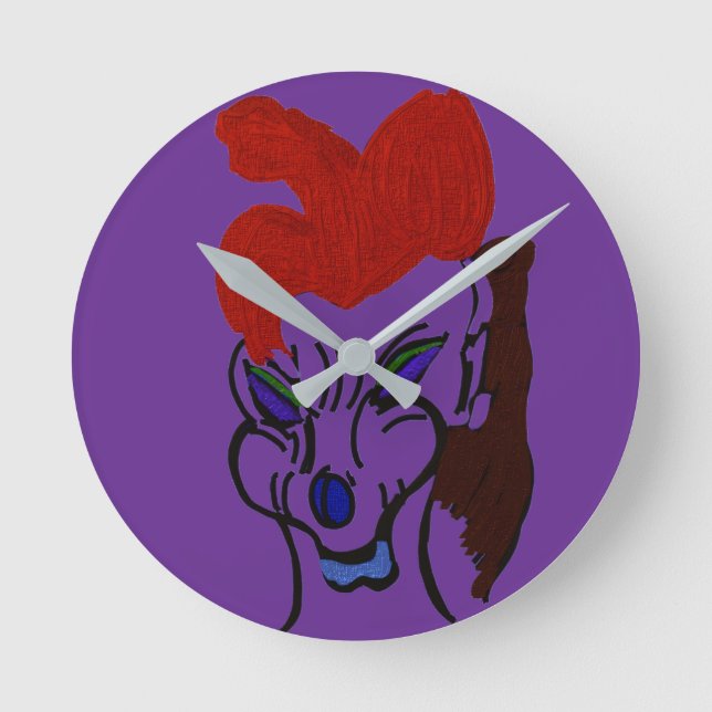 Relógio Redondo Martian Hound (Frente)