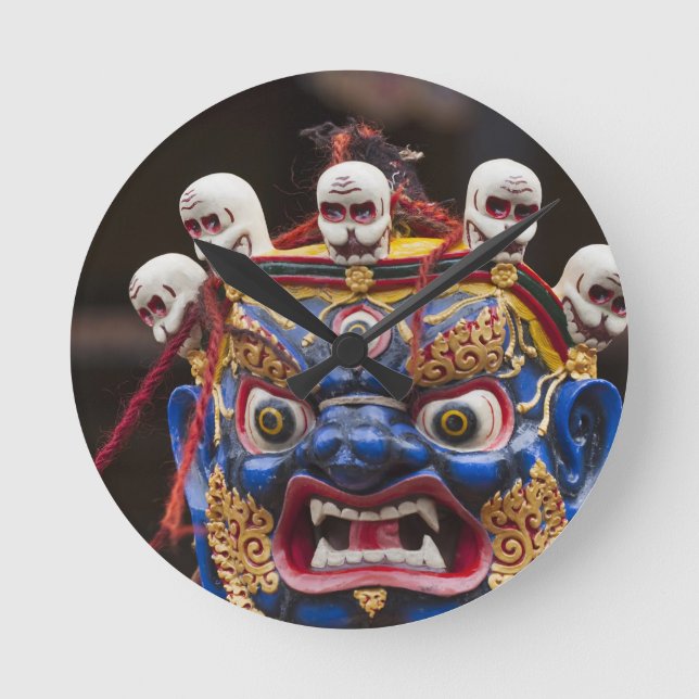 Relógio Redondo Mask dance performance at Tshechu Festival 2 (Frente)