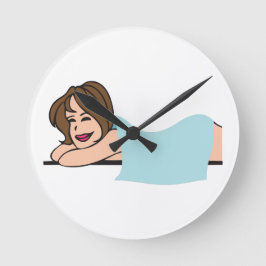 RELÓGIO REDONDO MASSAGEM