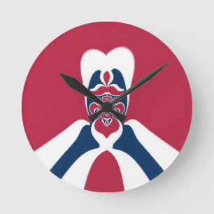 Relógio Redondo Matata E-T extraterrestre Hakuna Eu venho em paz