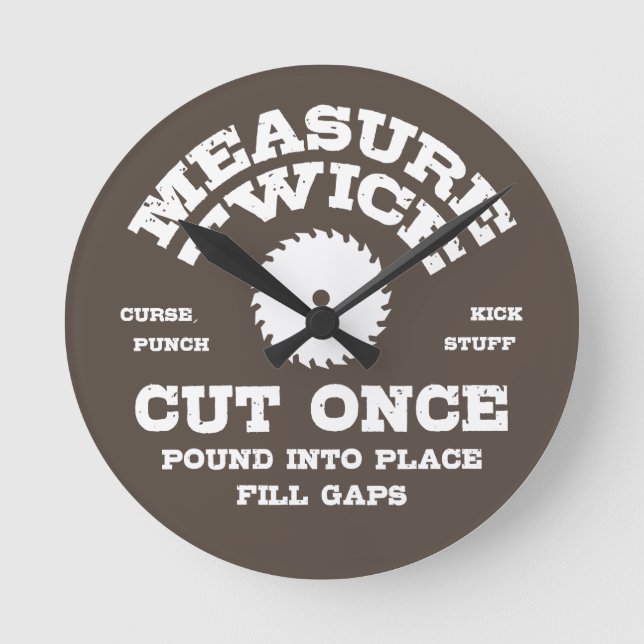 Relógio Redondo Medida IV (Frente)