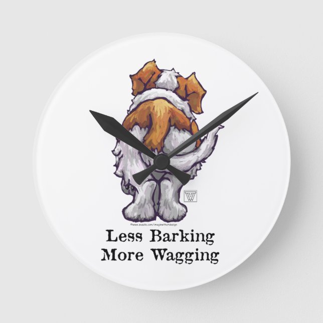 Relógio Redondo Menos Barking, Mais Assalto (Frente)