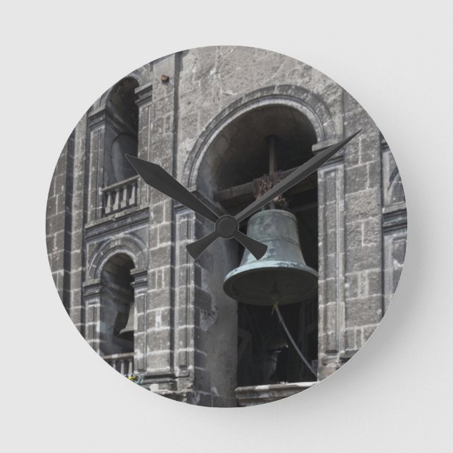 Relógio Redondo México, Cidade do México, Zócalo. As torres de Bel (Frente)