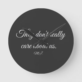 Relógio Redondo Michael Jackson lyrics