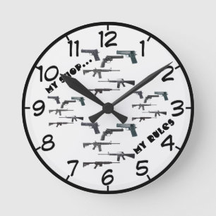 Relógio Redondo Minha loja… minhas regras