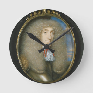 Relógio Redondo Miniatura de Robert Kerr, 4o conde de Lothian, 166