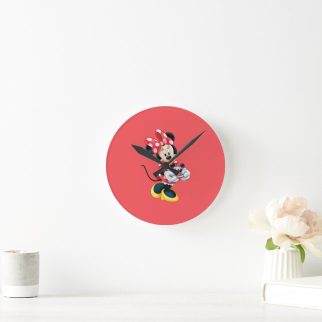 Relógio Redondo Minnie Clock (Lar)