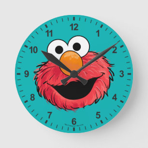 Relógio Redondo Monstro no final desta história Elmo