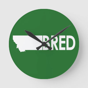 Relógio Redondo Montana Bred