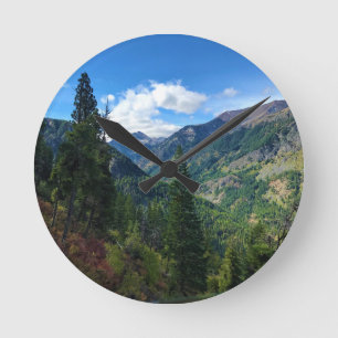Relógio Redondo Montanhas Wallowa, OR