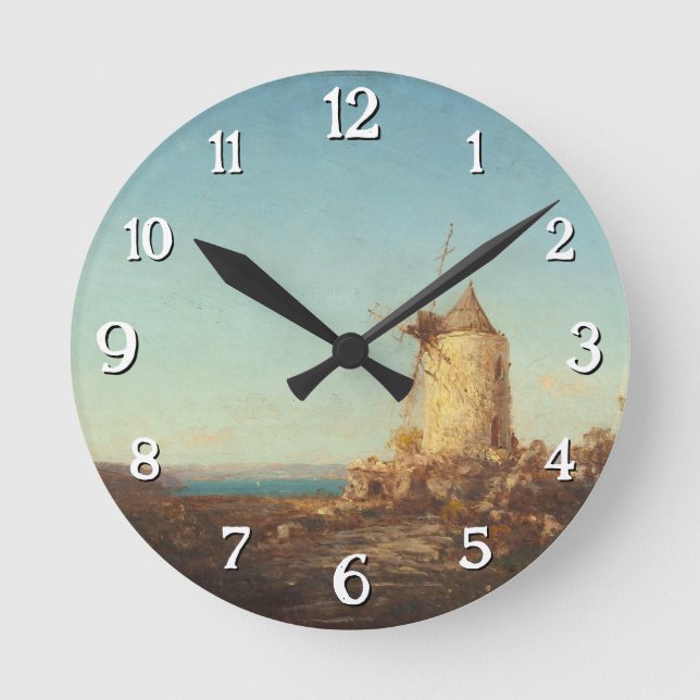 Relógio Redondo Moulin De Santo-Miter, Près De Martigues (Frente)