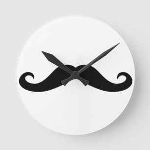 Relógio Redondo Moustache/Shave do Mustache/ele?